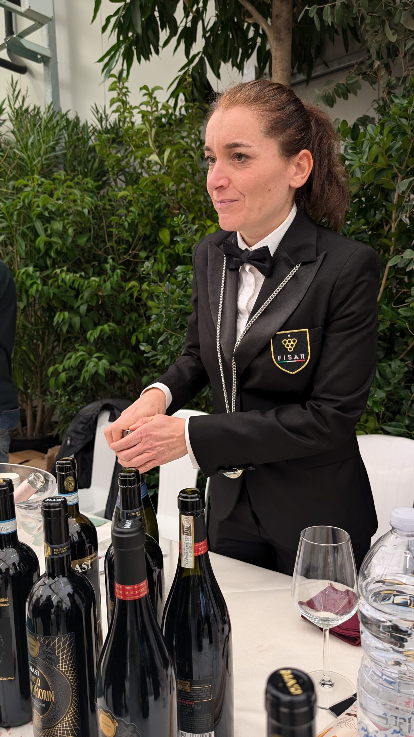 Sommelier FISAR durante STRAVINO